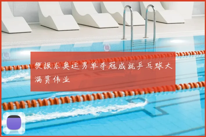 樊振东奥运男单夺冠成就乒乓球大满贯伟业